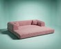 Atelier Del Sofa Legom Eco - Sofá-cama de 3 plazas Rosa
